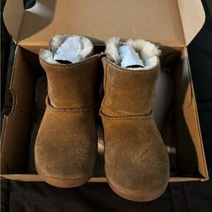 UGG Cozy Brown Suede Boots